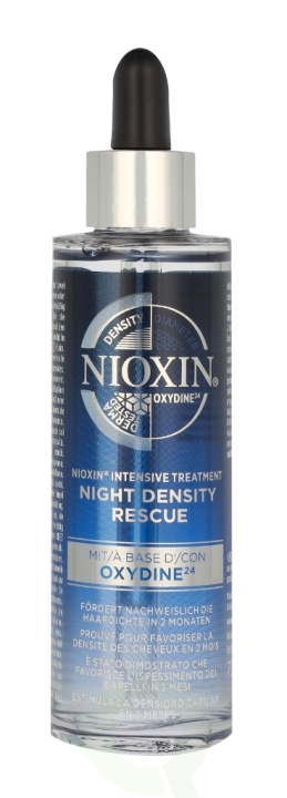 Nioxin 3D Intensive Therapy Night Density Rescue 70 ml in the group BEAUTY & HEALTH / Hair & Styling / Hair care / Hair serum at TP E-commerce Nordic AB (D14587)