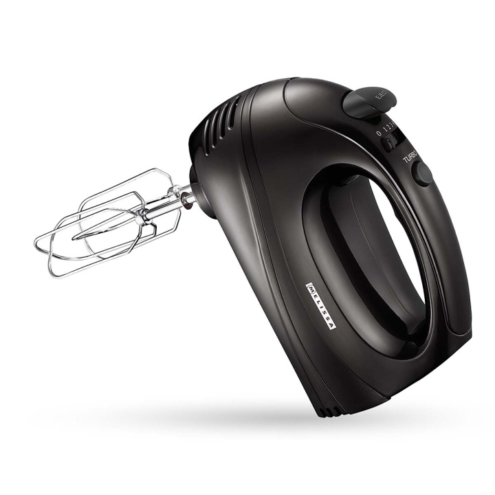 MELISSA Hand mixer with turbo 300 Watt Black in the group HOME, HOUSEHOLD & GARDEN / Household appliances / Food processor & Kitchen appliances / Mixer & Blenders at TP E-commerce Nordic AB (D14629)
