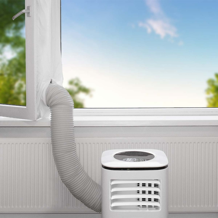 Nedis AC Window Seal | Sealing type: Zipper | Suitable for window type: Bottom Hung Window / Left-hand Hinge Window / Right-hand Hinge Window / Turn / Tilt Window in the group HOME, HOUSEHOLD & GARDEN / Fans & Climate products / Humidifiers & AC at TP E-commerce Nordic AB (D14634)