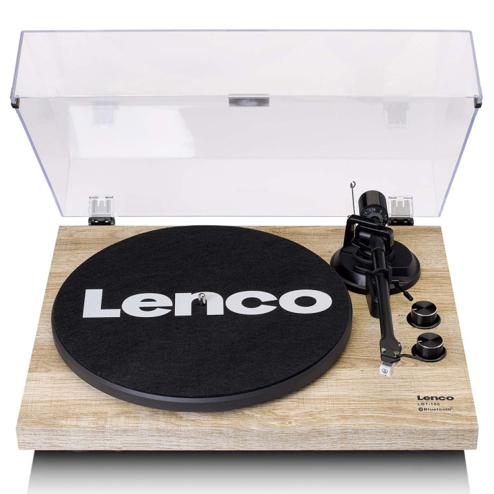 Lenco Record Player with Bluetooth® transmission Pine in the group HOME ELECTRONICS / Audio & Picture / Home cinema, Hifi & Portable / Compact stereo & Record players at TP E-commerce Nordic AB (D14668)