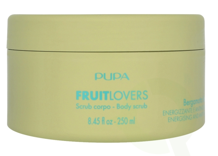 Pupa Milano Pupa Fruit Lovers Body Scrub Fruit Lover Gommage Corps 250 ml Bergamotto Bio in the group BEAUTY & HEALTH / Skin care / Body health / Body lotion at TP E-commerce Nordic AB (D14695)