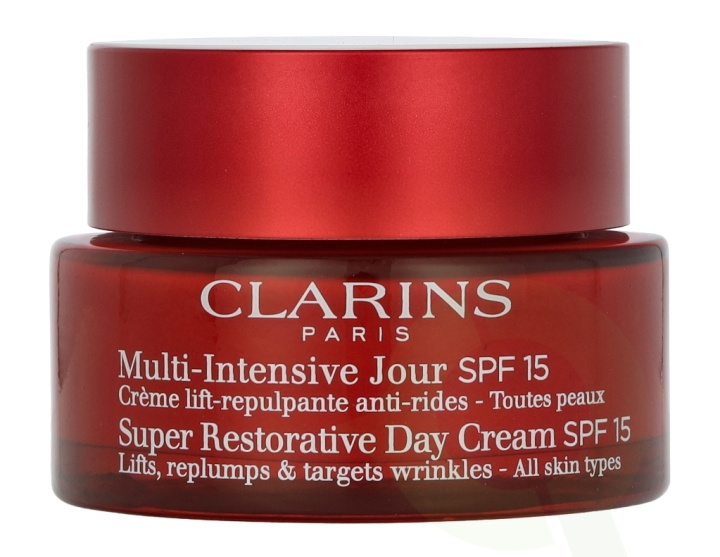 Clarins Super Restorative Day Cream SPF15 50 ml All Skin Types in the group BEAUTY & HEALTH / Skin care / Face / Day cream at TP E-commerce Nordic AB (D14812)