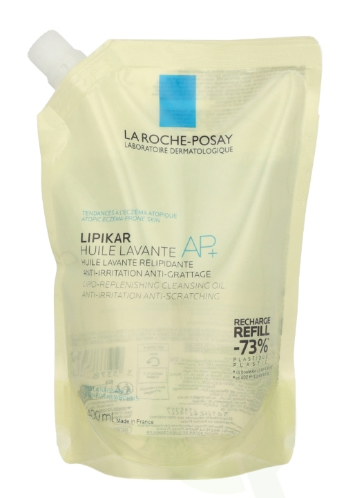 La Roche LRP Lipikar AP+ Lipid-Replenishing Cleans. Oil - Refill 400 ml in the group BEAUTY & HEALTH / Skin care / Body health / Bath & Shower gels at TP E-commerce Nordic AB (D14824)