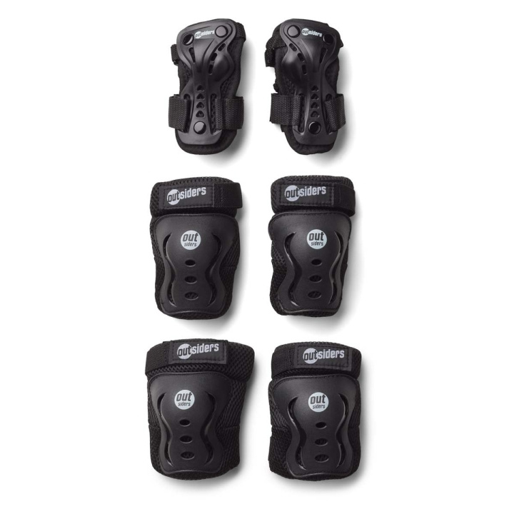 Outsiders Deluxe Safety Equipment Set - Wrist, Knee, Elbow (S) in the group TOYS, KIDS & BABY PRODUCTS / Outdoor toys / Sport & Games at TP E-commerce Nordic AB (D14862)