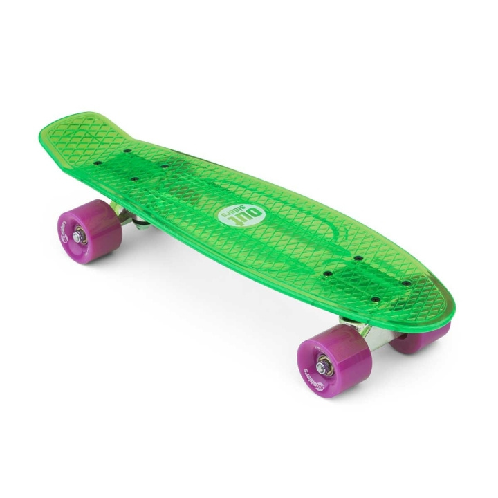 Outsiders Transparent Retro Skateboard Green in the group TOYS, KIDS & BABY PRODUCTS / Outdoor toys / Sport & Games at TP E-commerce Nordic AB (D14874)