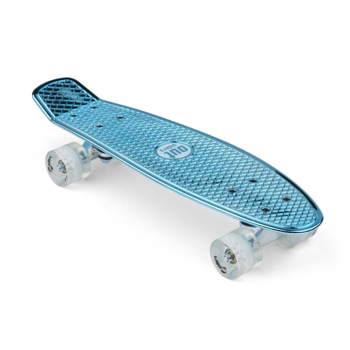 Outsiders Chrome Edition Retro Skateboard Blue in the group TOYS, KIDS & BABY PRODUCTS / Outdoor toys / Sport & Games at TP E-commerce Nordic AB (D14875)