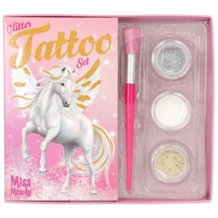 Miss Melody Glitter Tattoo Set ( 0412032 ) in the group TOYS, KIDS & BABY PRODUCTS / Toys / Crafts at TP E-commerce Nordic AB (D14894)
