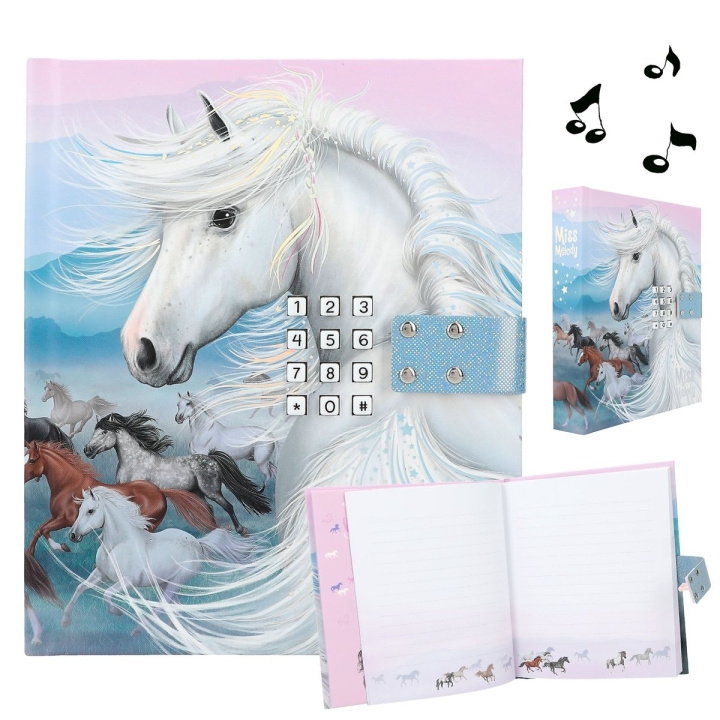 Miss Melody Diary With Code And Sound (0612418) in the group TOYS, KIDS & BABY PRODUCTS / Toys / Draw & Count at TP E-commerce Nordic AB (D14905)