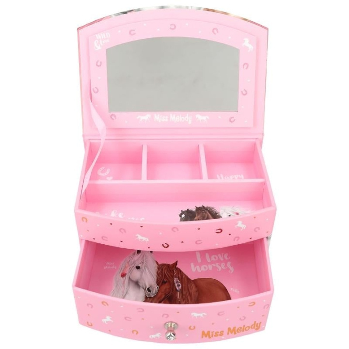 Miss Melody Jewellery box - SUNDOWN - (0412404) in the group TOYS, KIDS & BABY PRODUCTS / Children\'s room / Storage at TP E-commerce Nordic AB (D14945)