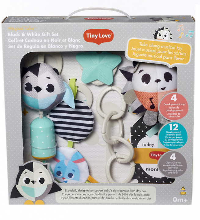 Tiny Love Gift Set Magical Tales Black & White - (3333170094) in the group TOYS, KIDS & BABY PRODUCTS / Baby toys / Activity toys at TP E-commerce Nordic AB (D14968)