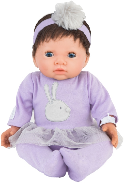 Tiny Treasure Doll w/ Brown Hair & Purple Tutu Dress (30140) in the group TOYS, KIDS & BABY PRODUCTS / Toys / Docks & Accessories at TP E-commerce Nordic AB (D14981)