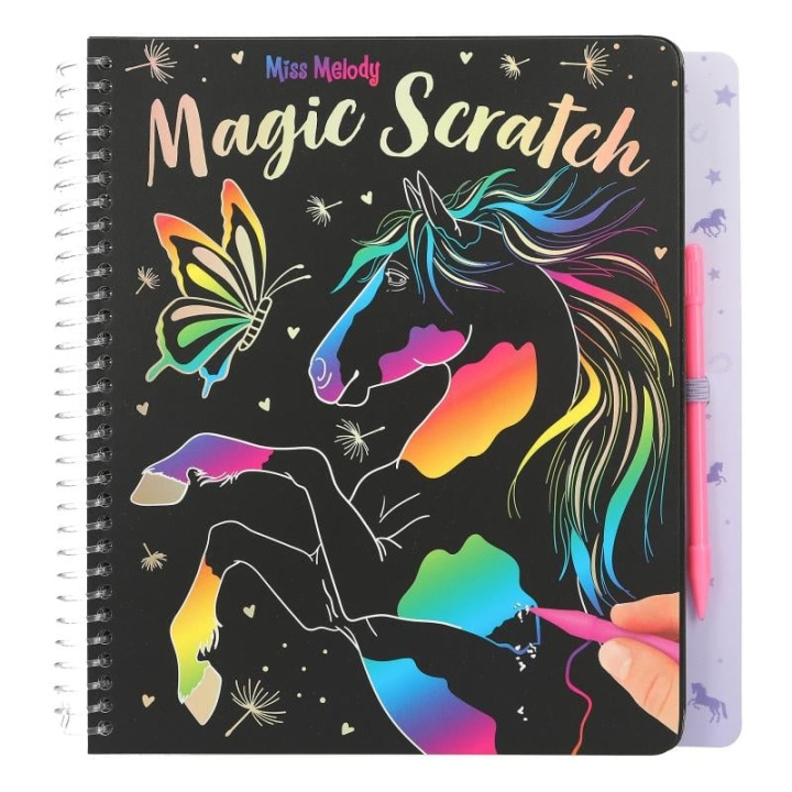 Miss Melody Magisk Scratch Bog ( 0412731 ) in the group TOYS, KIDS & BABY PRODUCTS / Toys / Crafts at TP E-commerce Nordic AB (D14988)
