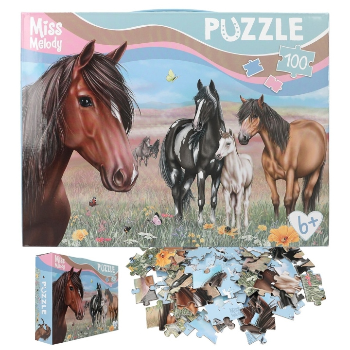 Miss Melody Puzzle 100 pcs. ( 0413205 ) in the group Sport, leisure & Hobby / Hobby / Puzzle at TP E-commerce Nordic AB (D15006)