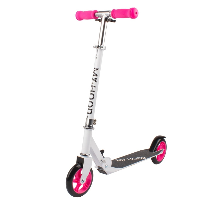 My Hood Scooter 145 White/Pink (505160) in the group TOYS, KIDS & BABY PRODUCTS / Outdoor toys / Bicycles & Scooters at TP E-commerce Nordic AB (D15016)