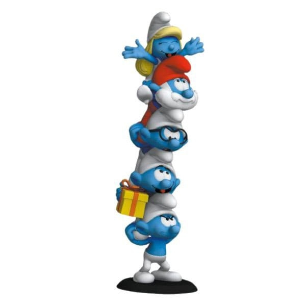 Plastoy The Smurfs Resin Statue Smurfs Column Polychrome Edition 50 cm in the group Sport, leisure & Hobby / Fun stuff / Collector\'s items at TP E-commerce Nordic AB (D15030)