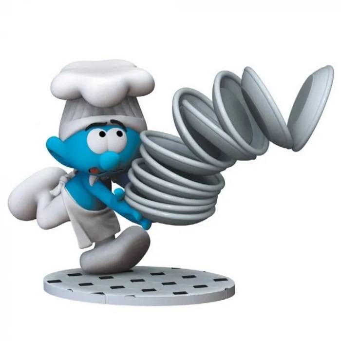 Plastoy The Smurfs Statue The Chef in the group Sport, leisure & Hobby / Fun stuff / Collector\'s items at TP E-commerce Nordic AB (D15038)