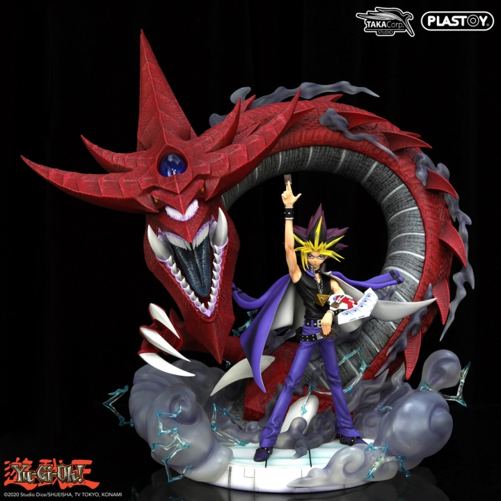 Plastoy YAMI YUGI & SLIFER - YU-GI-OH! STATUE in the group Sport, leisure & Hobby / Fun stuff / Collector\'s items at TP E-commerce Nordic AB (D15040)