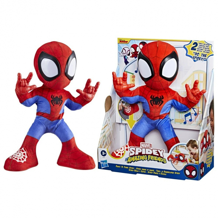Spidey and His Amazing Friends Spidey & His Amazing Friends - Dance N Crawl Spidey (F6722) in the group TOYS, KIDS & BABY PRODUCTS / Toys / Figures, Miniatures & accessories at TP E-commerce Nordic AB (D15044)