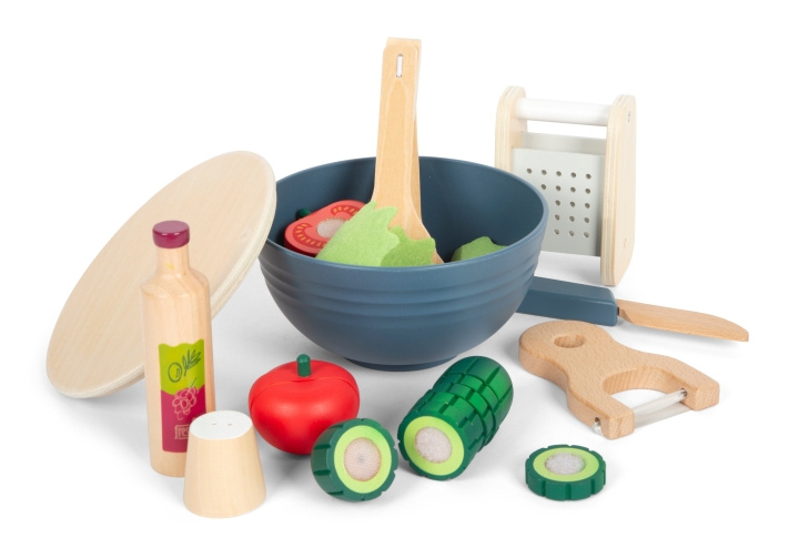 Small Foot Cutting set with salad fresh - (I-SF12612) in the group TOYS, KIDS & BABY PRODUCTS / Toys / Play set at TP E-commerce Nordic AB (D15059)