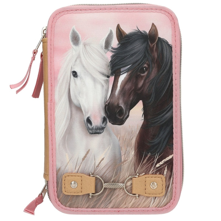 Miss Melody Triple Pencil Case DUSTY ROSE in the group TOYS, KIDS & BABY PRODUCTS / Toys / Pencil case at TP E-commerce Nordic AB (D15064)