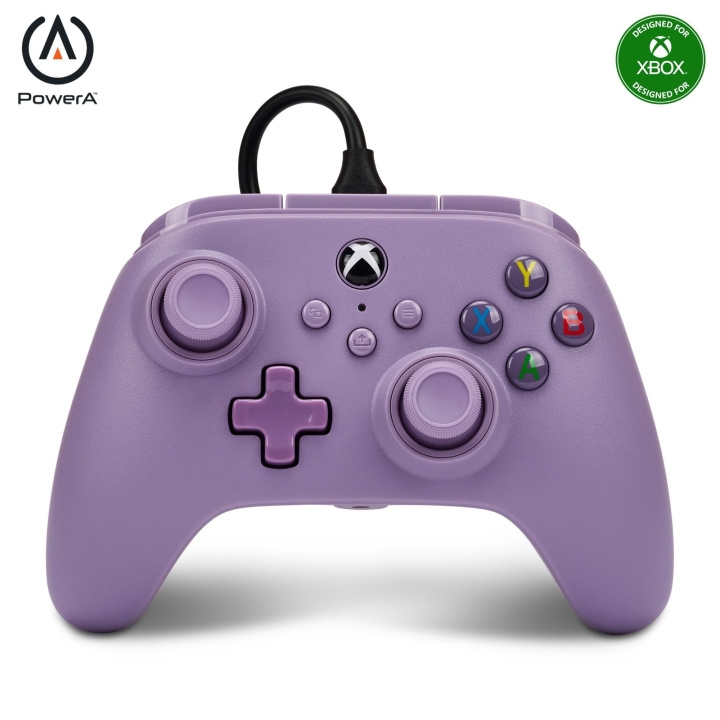 PowerA Nano Enhanced Wired Controller - Xbox Series X/S - Lilac in the group HOME ELECTRONICS / Game consoles & Accessories / Xbox Series X at TP E-commerce Nordic AB (D15117)