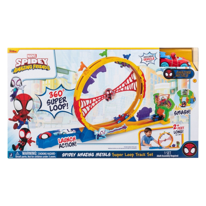 Spidey Amazing Metals Super Loop Track Set (SNF0295) in the group TOYS, KIDS & BABY PRODUCTS / Toys / Play set at TP E-commerce Nordic AB (D15129)