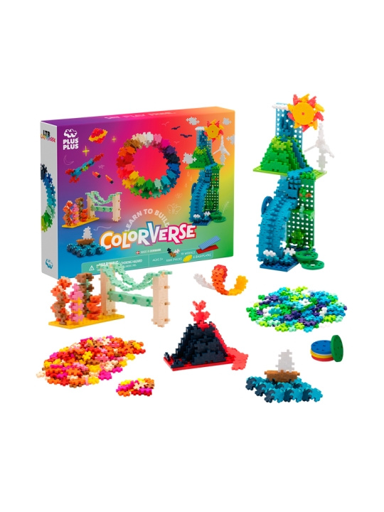 Plus Plus Learn to build Colorverse Super set - (3972) in the group TOYS, KIDS & BABY PRODUCTS / Toys / Play set at TP E-commerce Nordic AB (D15144)