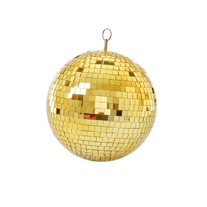 RICE Gold Disco Ball - 25 cm in the group Sport, leisure & Hobby / Fun stuff / Fun stuff at TP E-commerce Nordic AB (D15190)