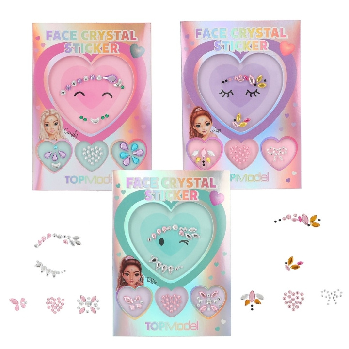 TOPModel Face Crystal Sticker BEAUTY and ME ( 0413254 ) in the group TOYS, KIDS & BABY PRODUCTS / Toys / Crafts at TP E-commerce Nordic AB (D15194)