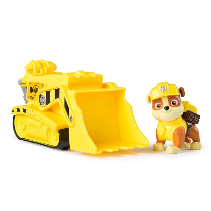 Paw Patrol Basic Vehicle 2.0 - Rubble (6071214) in the group TOYS, KIDS & BABY PRODUCTS / Toys / Toy cars at TP E-commerce Nordic AB (D15218)
