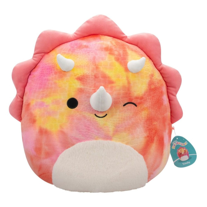 Squishmallows Plush 40cm W19A - Trinity Triceratops (SQJW1619A) in the group TOYS, KIDS & BABY PRODUCTS / Baby toys / stuffed animals at TP E-commerce Nordic AB (D15220)