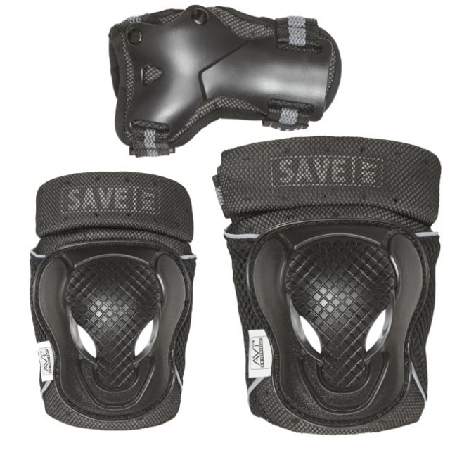Save my Bones Safety Set - Black M (401020-m) in the group Sport, leisure & Hobby / Sports equipment / Bicycle accessories / Other bike accessories at TP E-commerce Nordic AB (D15246)