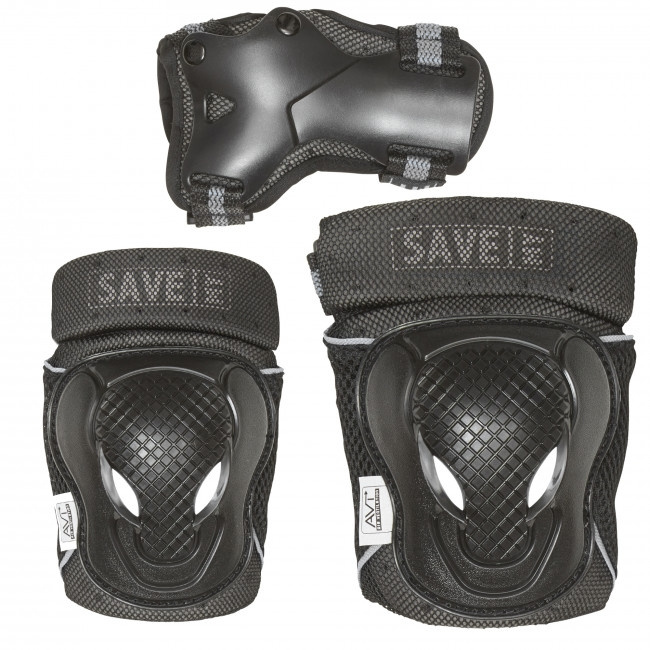 Save my Bones Safety Set - Black L (401020-l) in the group Sport, leisure & Hobby / Sports equipment / Bicycle accessories / Other bike accessories at TP E-commerce Nordic AB (D15247)