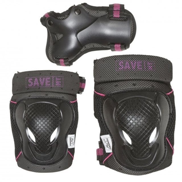Save my Bones Safety Set - Pink M (401000-m) in the group Sport, leisure & Hobby / Sports equipment / Bicycle accessories / Other bike accessories at TP E-commerce Nordic AB (D15250)