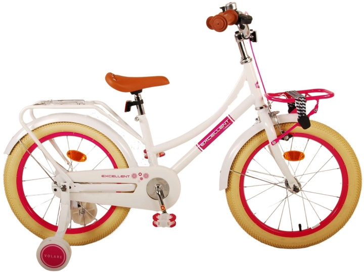 Volare Children\'s Bicycle 18 Excellent - White (21779) in the group TOYS, KIDS & BABY PRODUCTS / Outdoor toys / Bicycles & Scooters at TP E-commerce Nordic AB (D15268)
