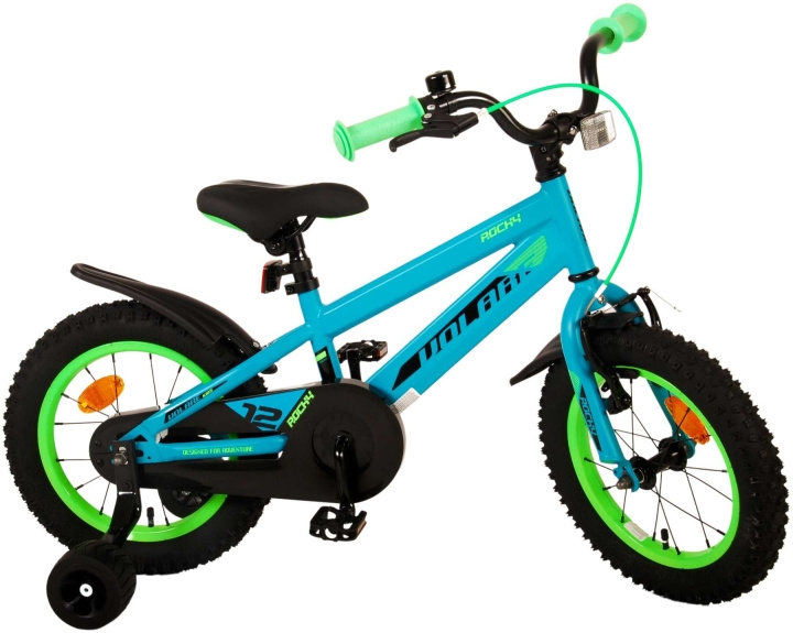 Volare Children\'s Bicycle 14 - Rocky Green (21327) in the group TOYS, KIDS & BABY PRODUCTS / Outdoor toys / Bicycles & Scooters at TP E-commerce Nordic AB (D15274)
