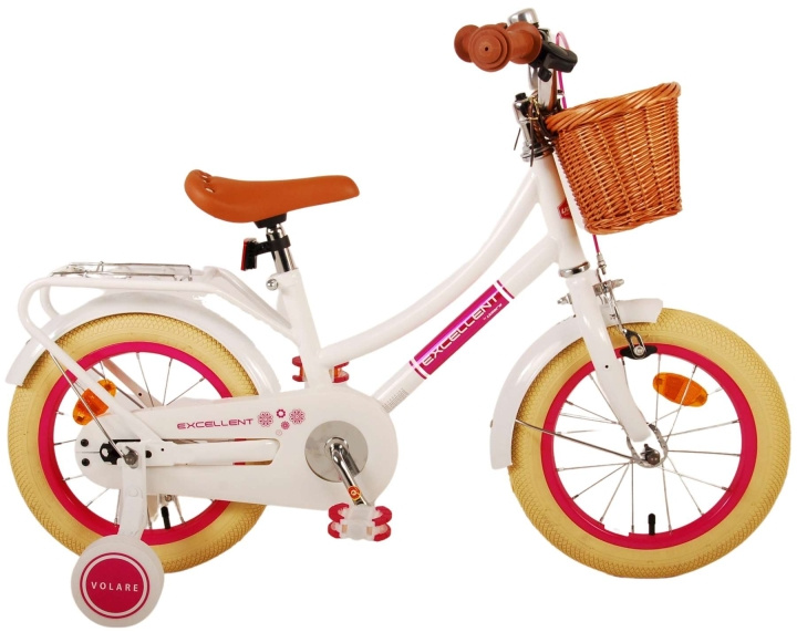 Volare Children\'s Bicycle 14 - Excellent White (21149) in the group TOYS, KIDS & BABY PRODUCTS / Outdoor toys / Bicycles & Scooters at TP E-commerce Nordic AB (D15275)