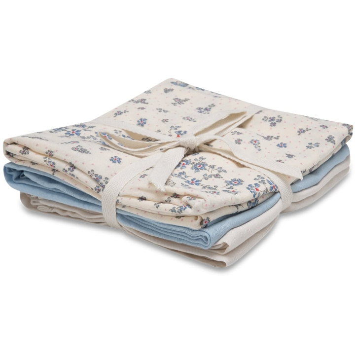 That\'s Mine Bora Muslin Cloth 3-pack - Sprinkles Hearts Off White - Onesize in the group TOYS, KIDS & BABY PRODUCTS / Children\'s textiles / Baby blankets at TP E-commerce Nordic AB (D15306)