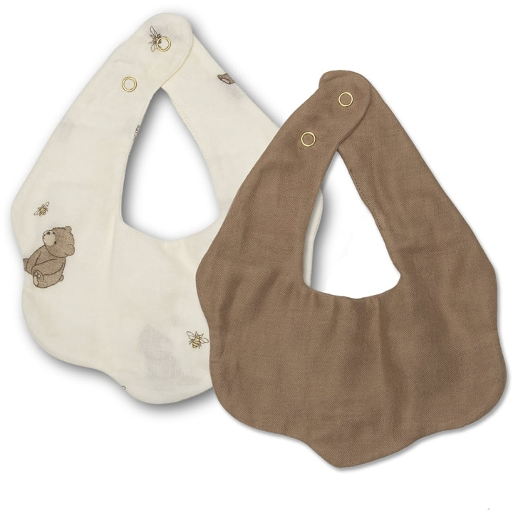 That\'s Mine Roy Bibs - Bees and Bears - Onesize in the group TOYS, KIDS & BABY PRODUCTS / Eat & Drink / Bibs at TP E-commerce Nordic AB (D15310)