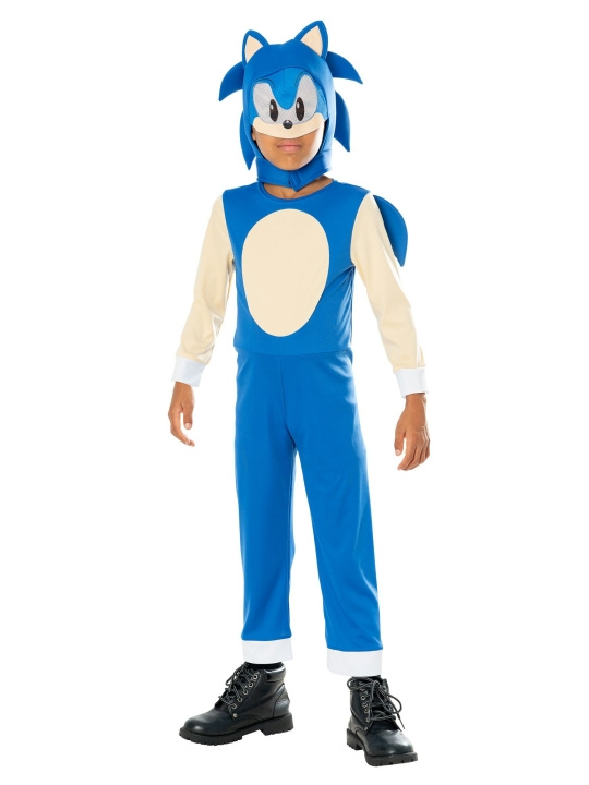 Rubies Deluxe Costume - Sonic (116 cm) in the group TOYS, KIDS & BABY PRODUCTS / Toys / Masquerade costumes at TP E-commerce Nordic AB (D15337)