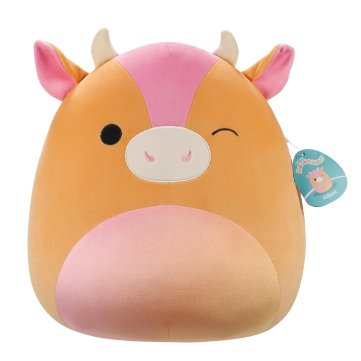 Squishmallows 40 cm Plush P22 - Adjani Cow in the group TOYS, KIDS & BABY PRODUCTS / Baby toys / stuffed animals at TP E-commerce Nordic AB (D15370)