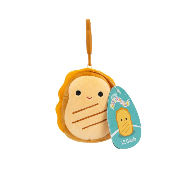 Squishmallows 9 cm P22 Clip On - Lil Gouda Grilled Cheese in the group TOYS, KIDS & BABY PRODUCTS / Baby toys / stuffed animals at TP E-commerce Nordic AB (D15375)