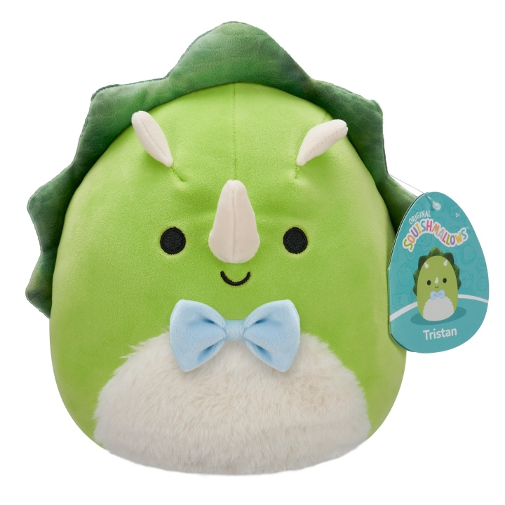 Squishmallows 19 cm Plush P22 - Tristan Triceratops in the group TOYS, KIDS & BABY PRODUCTS / Baby toys / stuffed animals at TP E-commerce Nordic AB (D15382)