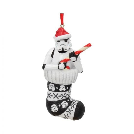 Nemesis Now Stormtrooper in Stocking Hanging Ornament 11.5cm in the group Sport, leisure & Hobby / Fun stuff / Collector\'s items at TP E-commerce Nordic AB (D15392)
