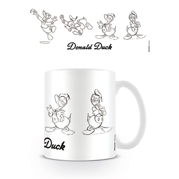 Pyramid International DONALD DUCK (SKETCH) MUG in the group Sport, leisure & Hobby / Fun stuff / Cups at TP E-commerce Nordic AB (D15453)