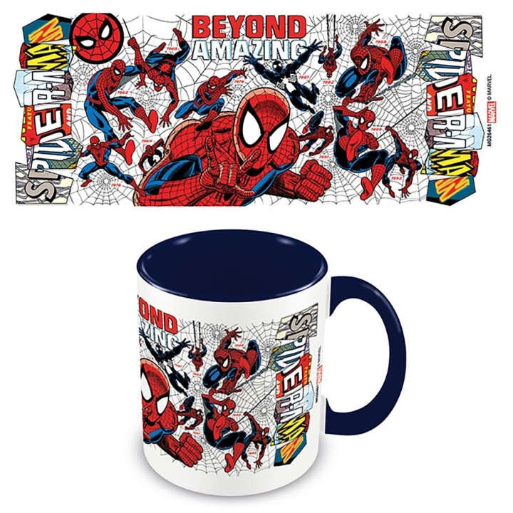 Pyramid International SPIDER-MAN (TIMELESS COSTUME) BLUE INNER C MUG in the group Sport, leisure & Hobby / Fun stuff / Cups at TP E-commerce Nordic AB (D15456)