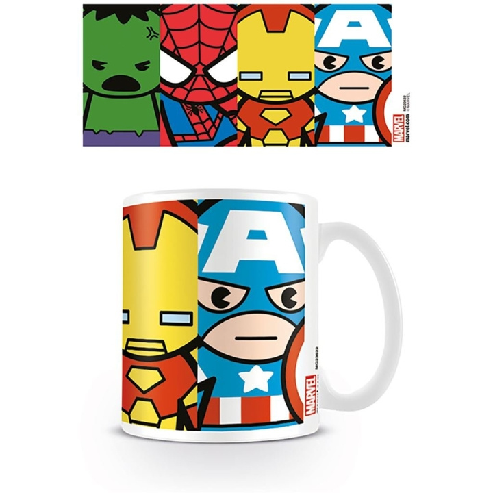 Pyramid International MARVEL KAWAII (AVENGERS) MUG in the group Sport, leisure & Hobby / Fun stuff / Collector\'s items at TP E-commerce Nordic AB (D15463)