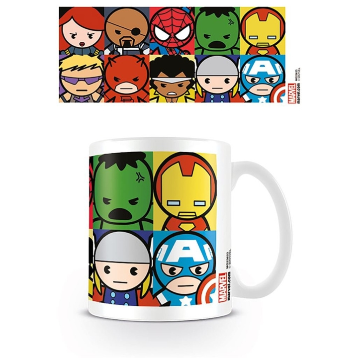 Pyramid International MARVEL KAWAII (CHARACTERS) MUG in the group Sport, leisure & Hobby / Fun stuff / Cups at TP E-commerce Nordic AB (D15465)