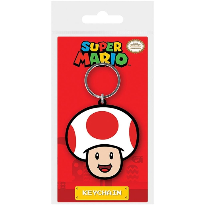 Pyramid International SUPER MARIO (TOAD) PVC KEYCHAIN in the group Sport, leisure & Hobby / Fun stuff / Collector\'s items at TP E-commerce Nordic AB (D15470)