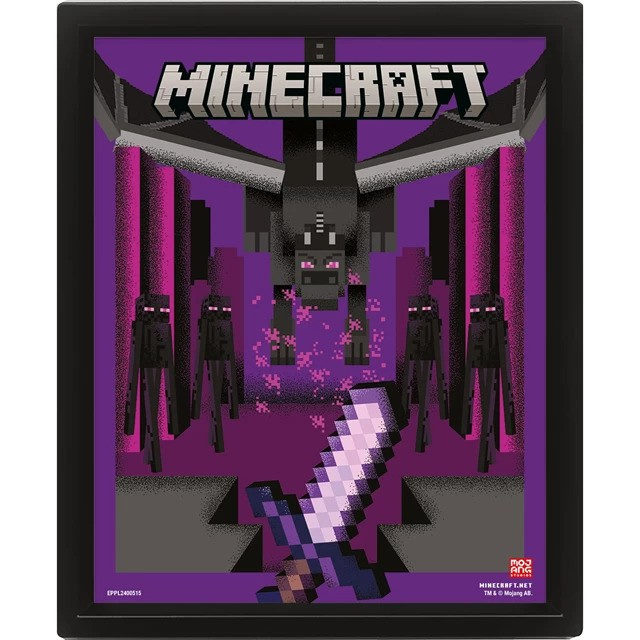 Pyramid International PYRAMID MINECRAFT - LENTICULAR POSTER in the group Sport, leisure & Hobby / Fun stuff / Collector\'s items at TP E-commerce Nordic AB (D15497)